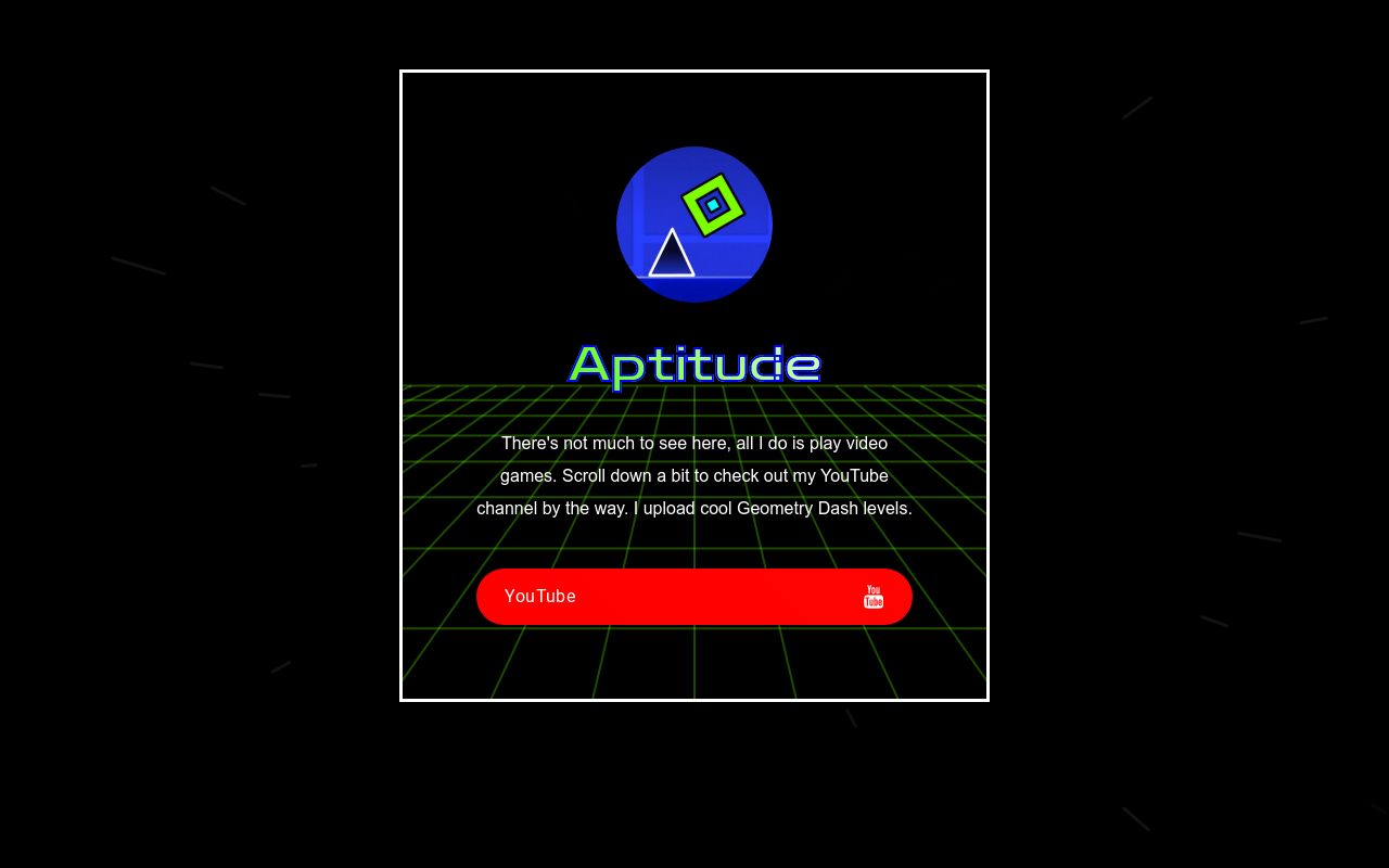 Carrd profile picture for @aptitude